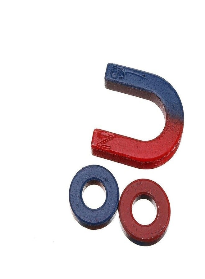KRYTONE® 4-Piece Magnet Game Kit for Kids - Multipurpose Office Magnets (2 Round, 1 Horseshoe, 1 Bar) - Image 5